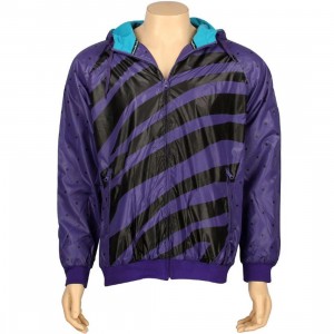 Rock Smith Zebra Hooded Jacket (purple)