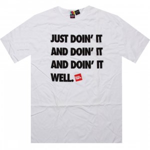 Rock Smith Just Doin It Tee (white)