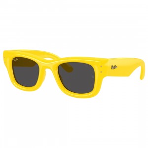 Ray-Ban x A$AP Rocky Wayfarer Puffer Sunglasses (yellow / ultra black)