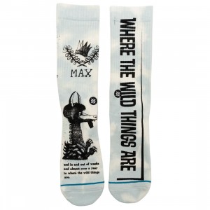 Stance x Where The Wild Things Are Men Out Of Week Socks (blue)