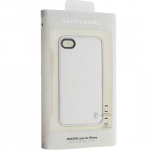 Skullcandy iPhone 4 And 4S Aviator Case (white / silver)