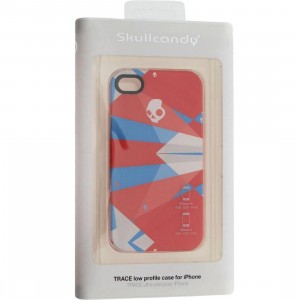 Skullcandy iPhone 4 And 4S Trace Low Profile Case (kaleidoscope red)