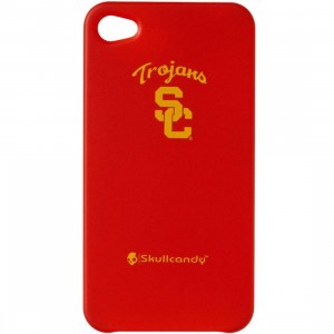 Skullcandy USC Trojans iPhone 4 And 4S Clip On Case (red)