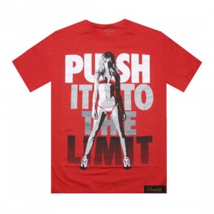 Sneaktip Push It To The Limit Tee (red)