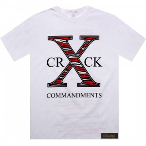 Sneaktip Crxck Commandments Tee - Retro 10 Chicago (white) - PYS.com Exclusive