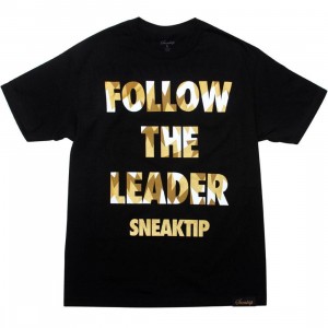 Sneaktip Follow The Leader Retro 7 Tee - GMP (black)