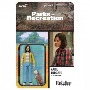 Super7 x Parks and Recreation Reaction Figure - April Ludgate (brown)