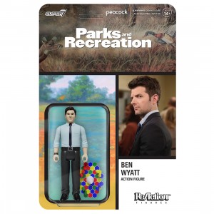 Super7 x Parks and Recreation Reaction Figure - Ben Wyatt (brown)