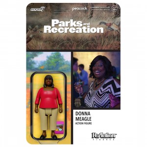 Super7 x Parks and Recreation Reaction Figure - Donna Meagle (brown)