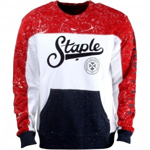 Staple Maltese Crewneck Sweater (white)