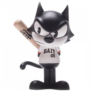 BAIT x Dreamworks x SWITCH Collectibles Felix the Cat Slugger 6 Inch Figure - San Francisco Exclusive (black / white)