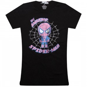 Tokidoki x Marvel Womens Vintage Spiderman Tee (black)