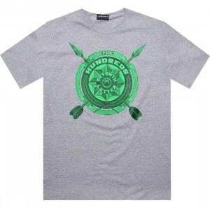 The Hundreds x The Seventh Letter Eye On You Tee (athletic heather)