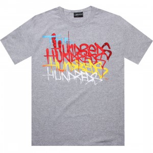 The Hundreds x The Seventh Letter 4 Hundreds Tee (athletic heather)