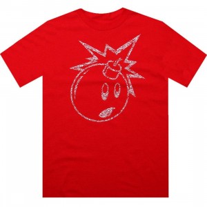 The Hundreds Paisely Tee (red)