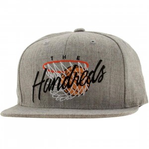 The Hundreds Hoops Snapback Cap (athletic heather)