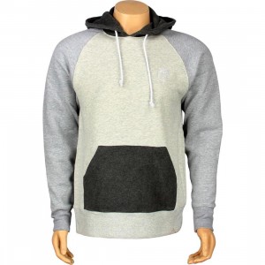 The Hundreds Tall Pullover Hoody (ash heather)