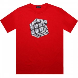 The Hundreds Cubed Tee (red)