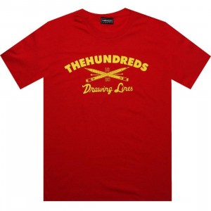 The Hundreds Trooper Tee (red)