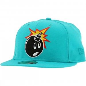 The Hundreds Adam New Era Fitted Cap (teal)