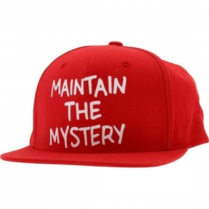 The Hundreds Maintain Snapback Cap (red)