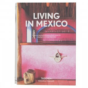 Living In Mexico Book (brown / hardcover)