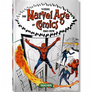 The Marvel Age Of Comics 1961-1978 Hardcover Book (gray)