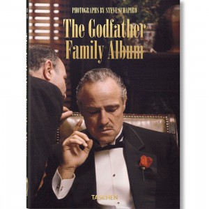 The Godfather Family Album Hardcover Book By Steve Schapiro (black)