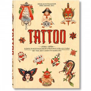 Tattoo 1730s-1970s Henk Schiffmacheres Private Collection Hardcover Book (yellow)