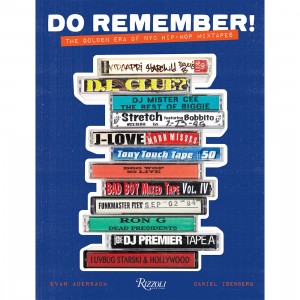 Do Remember! The Golden Era of NYC Hip Hop Mixtapes Hardcover Book (blue)