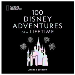 100 Disney Adventures of a Lifetime Deluxe Edition Book (black)