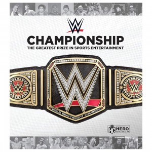 W Championship The Greatest Title In Sports Entertainment Hardcover Book (white)