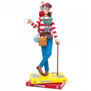 Blitzway 5Pro Studio Mega Hero Where's Waldo? - Waldo 1/6th Scale Action Figure (red)