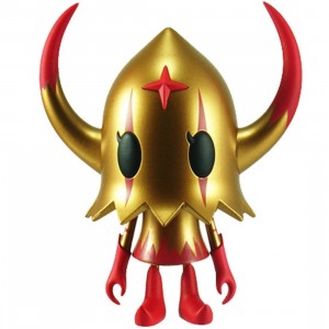 Devilrobots Evirob Figure (gold / red) - BAIT SDCC Exclusive