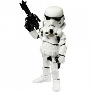 Herocross Hybrid Metal Figuration #005 Stormtrooper Diecast Figure (white)