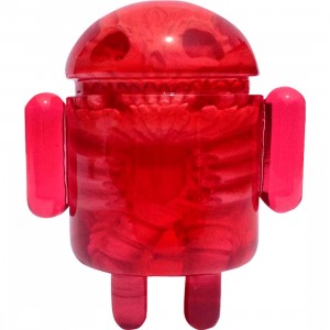 Android Foundry x Scott Wilkowski Infected Android Figure (red) - SDCC Exclusive