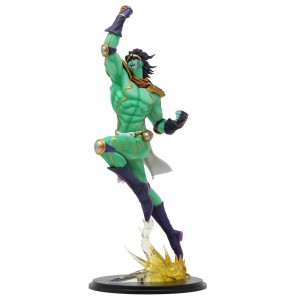Medicos Statue Legend JoJo's Bizarre Adventure Part 3 Stardust Crusaders Star Platinum Figure (green)