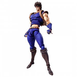 Medicos Super Action Statue JoJo's Bizarre Adventure Part 1 Phantom Blood Jonathan Joestar Chozokado Figure (blue)