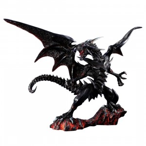 MegaHouse Art Works Monsters Yu-Gi-Oh  Duel Monsters Red-Eyes Black Dragon Figure (black)