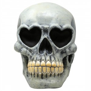 Collectorsmates x Ron English PoPaganda Heart Skull Sculpture - Convention Exclusive (gray)