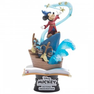 Beast Kingdom Disney Mickey Mouse Sorcerers Apprentice D-Select DS-018 6 Inch Statue - PX Previews Exclusive (blue)