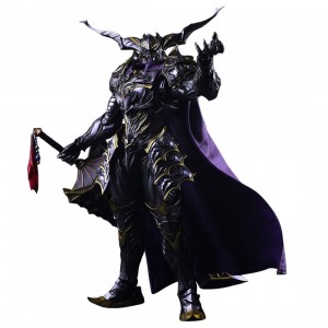 Square Enix Stranger Of Paradise Final Fantasy Origin Play Arts Kai Jack Garland Action Figure (purple)