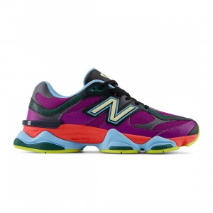 New Balance Men 9060 U9060RPO (purple fuchsia / blast red / washed amber / team sky blue)