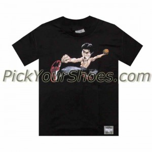 UNDRCRWN x Bruce Lee - AJ11 Black Red Tee (black) - PYS.com Exclusive
