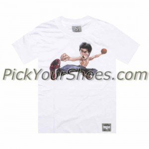 UNDRCRWN x Bruce Lee - AJ11 Black Red Tee (white) - PYS.com Exclusive