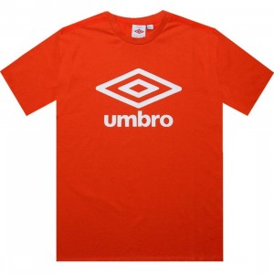 Umbro Fettes Logo Tee (flame orange)
