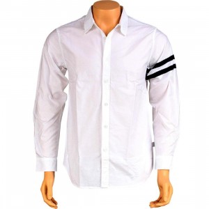 Undefeated Oxford Long Sleeve Shirt (white)