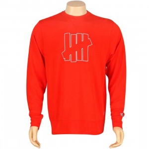 Undefeated U And D 5 Strike Crewneck (red)