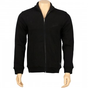 Undefeated Fleece Zip Jacket (black)