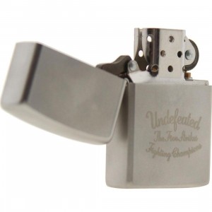 Undefeated Play Dirty Zippo Lighter (silver)